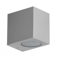 Φωτιστικό Σποτ Μονής Κατεύθυνσης 1xGU10 230V Polycarbonate IP54 Γκρι 3-07006